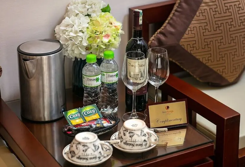 اتاق استاندارد با بالکن, Hanoi Nostalgia Hotel & Spa