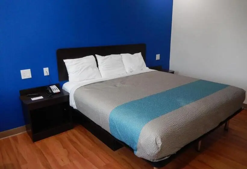 キングサイズベッドのスタンダードルーム, Motel 6 Houston, Tx   Downtown North