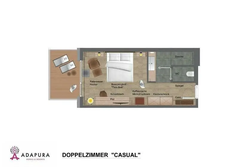 Standard-huone, Adapura Wagrain