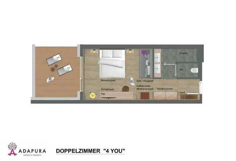 Deluxe-huone, Adapura Wagrain