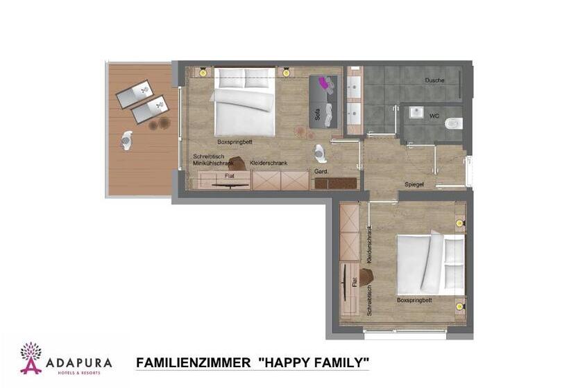 패밀리 룸, Adapura Wagrain