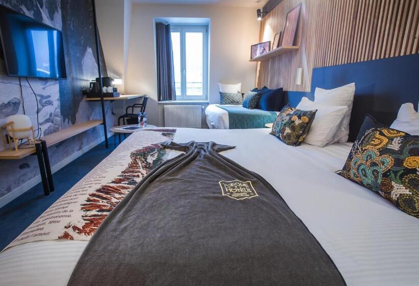 Трехместный Номер Премиум, La Folie Douce Hotels Chamonix
