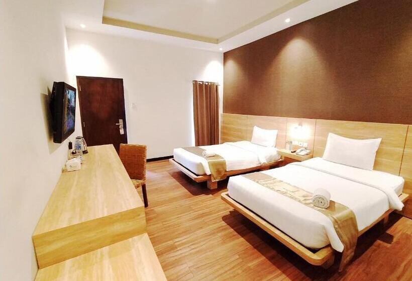 חדר סטנדרט עם מרפסת, Kuraya Residence Lampung