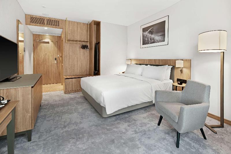 اتاق استاندارد با تخت بزرگ, Hilton Garden Inn Vilnius City Centre