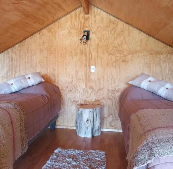スタンダード4人部屋, Cabañas Lodge Patagonia Truful
