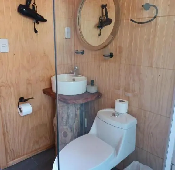 スタンダード4人部屋, Cabañas Lodge Patagonia Truful