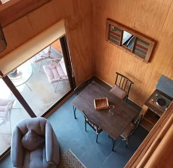 スタンダード4人部屋, Cabañas Lodge Patagonia Truful
