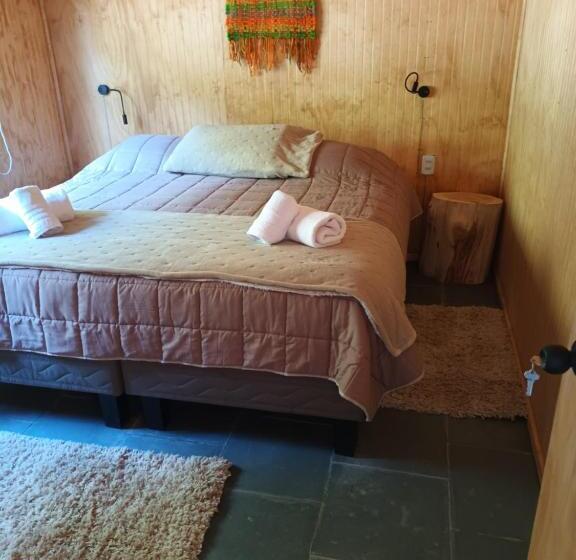 اتاق استاندارد چهار تخته, Cabañas Lodge Patagonia Truful