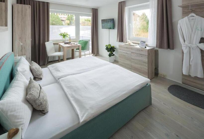 스탠다드 룸 공동 욕실, Pension Johanna