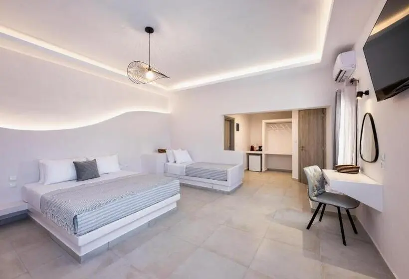 デラックスファミリールーム, Santorinn Suites Fira