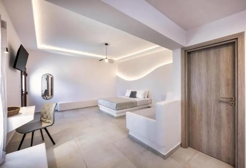 デラックスファミリールーム, Santorinn Suites Fira