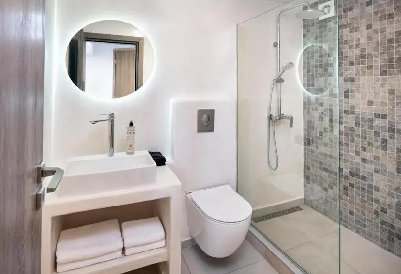 Deluxe-perhehuone, Santorinn Suites Fira