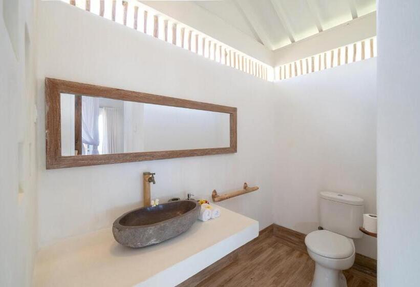 חדר דלוקס צדדי נוף לים, Paus Putih