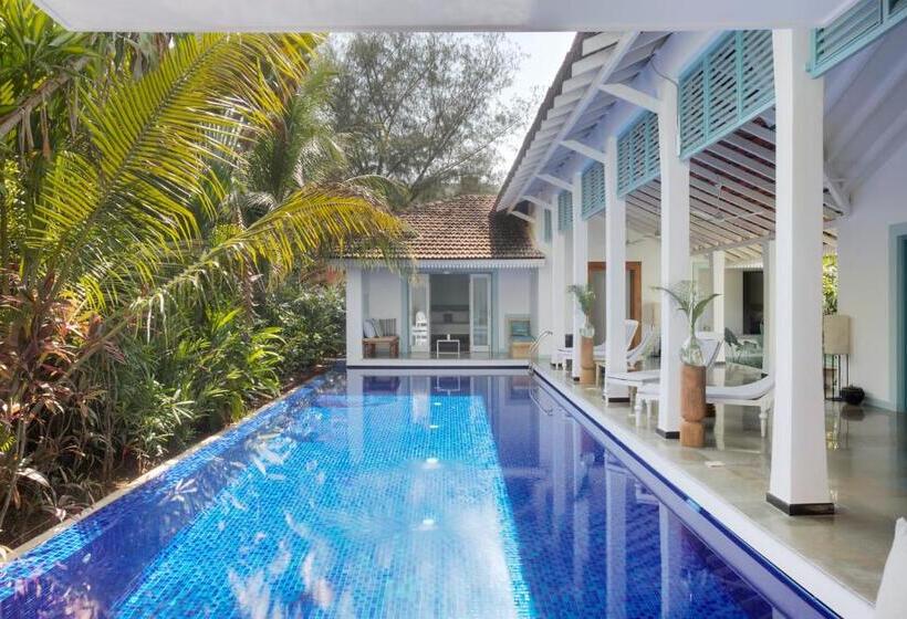 别墅: 1间卧室带游泳池, Assagao Bay By The Rose Nomad