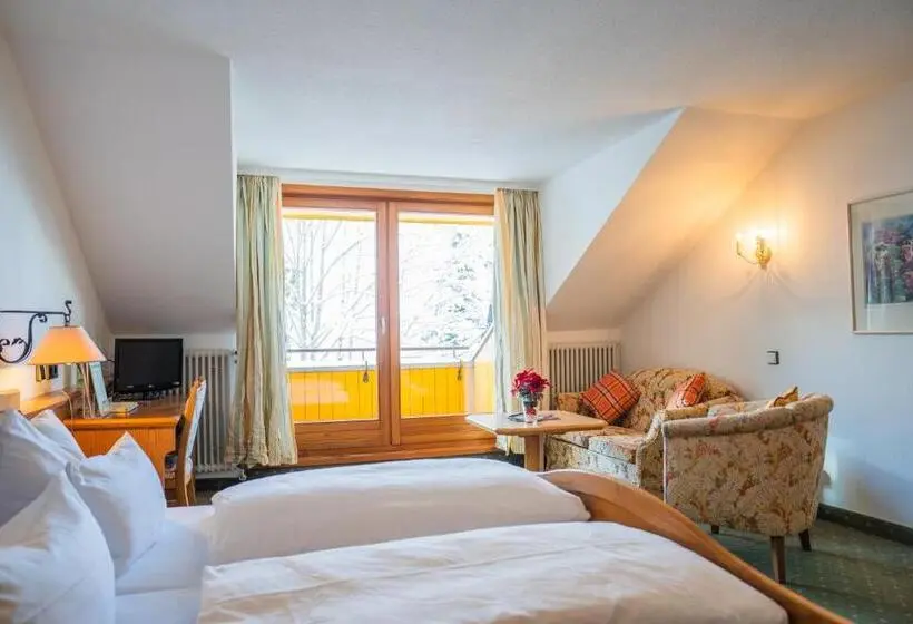バルコニー付きシングルスタンダードルーム, Bergvital Hotel Todtnau