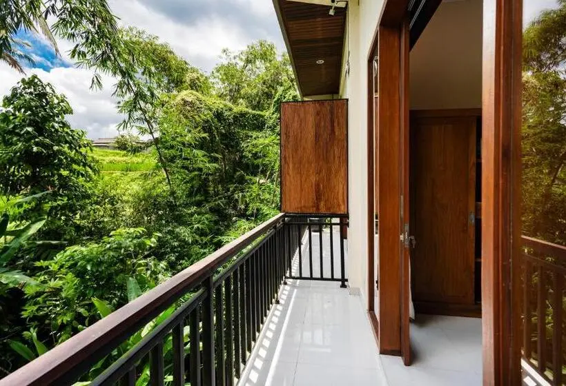 バルコニー付きデラックスルーム, Oka Suite Sebatu By Dhananjaya Hospitality