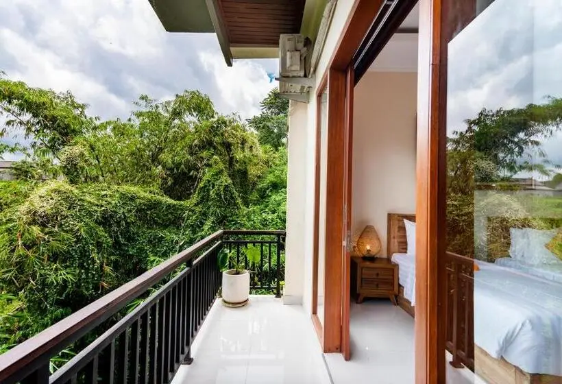 キングサイズベッドのスタンダードルーム, Oka Suite Sebatu By Dhananjaya Hospitality