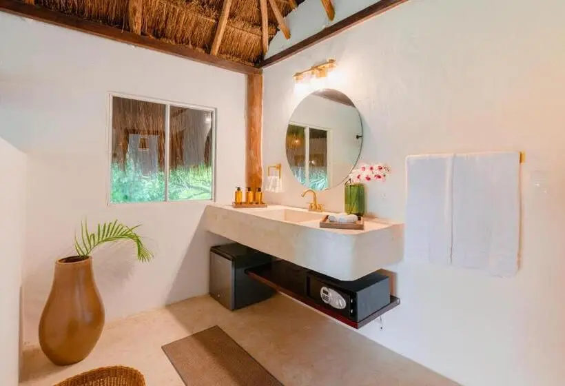 اتاق لوکس با تخت بزرگ, Azulea Bacalar Hotel & Spa   Lagoon Front