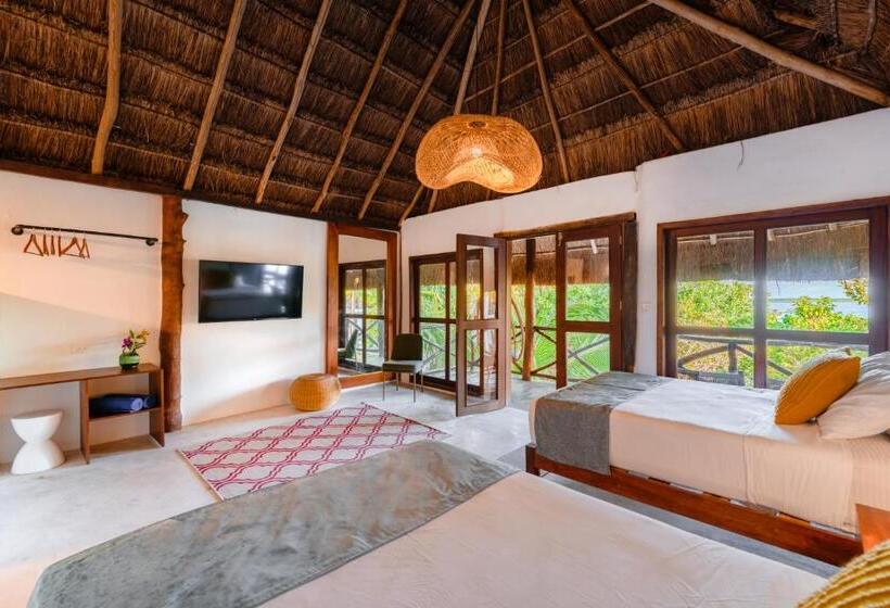 Номер Deluxe, Azulea Bacalar Hotel & Spa   Lagoon Front