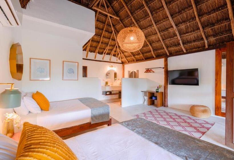 Deluxe-huone, Azulea Bacalar Hotel & Spa   Lagoon Front