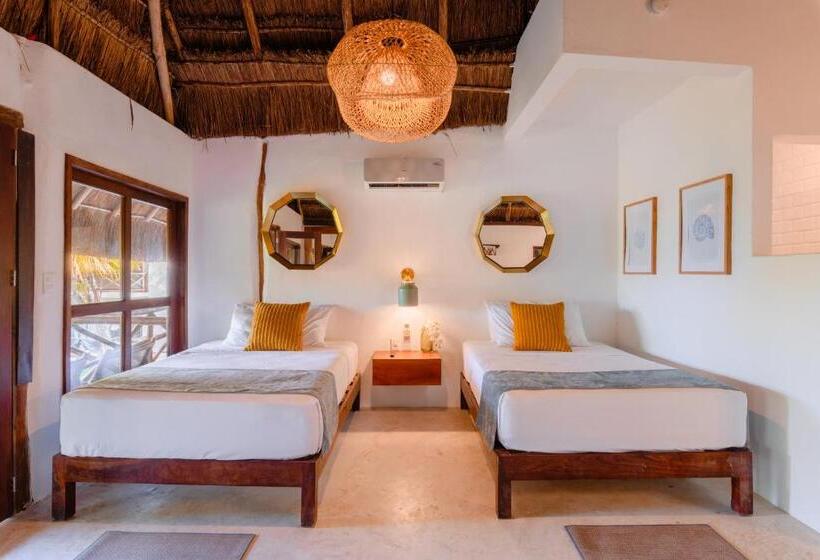 Номер Deluxe, Azulea Bacalar Hotel & Spa   Lagoon Front