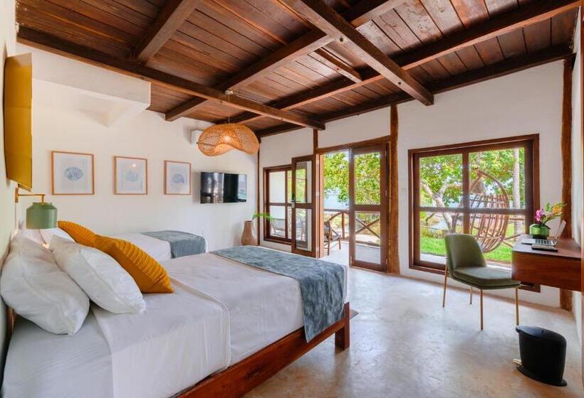 Номер Deluxe, Azulea Bacalar Hotel & Spa   Lagoon Front