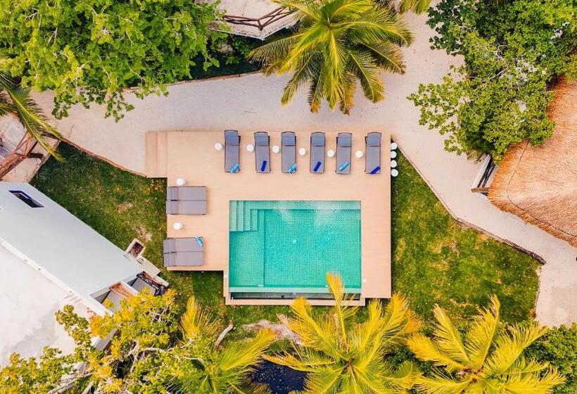 Standard-huone King-vuode, Azulea Bacalar Hotel & Spa   Lagoon Front
