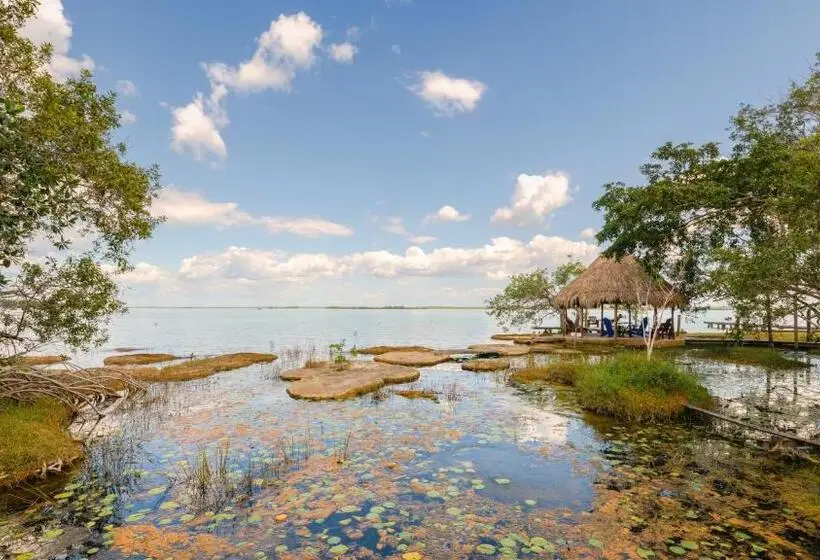 اتاق استاندارد با تخت بزرگ, Azulea Bacalar Hotel & Spa   Lagoon Front