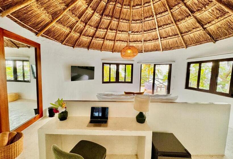 Deluxe-sviitti, Azulea Bacalar Hotel & Spa   Lagoon Front