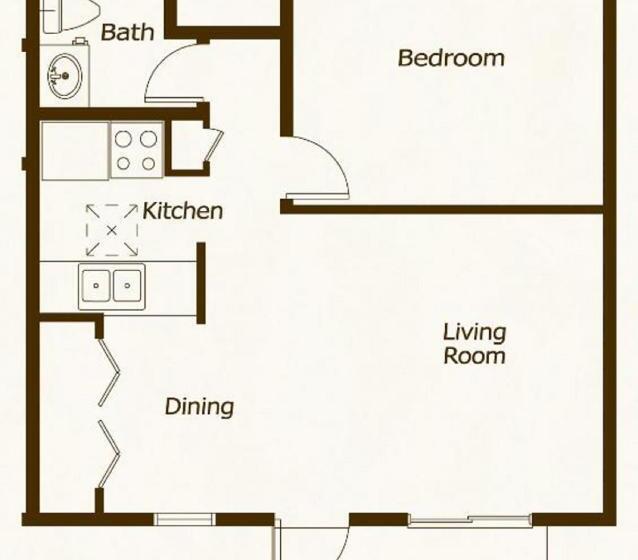 דירת חדר נוף לגינה, Bamboo Apartments