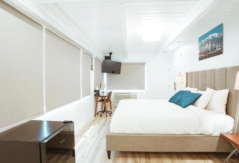 غرفة قياسية سرير كينج, The Belmont Shore Inn