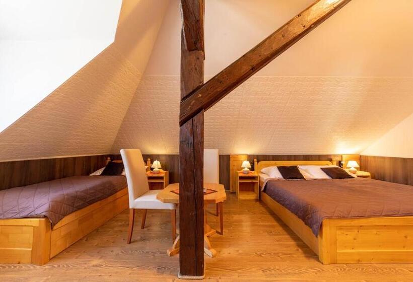 اتاق استاندارد با چشمانداز کوهستان, Penzión Zemianska Kúria