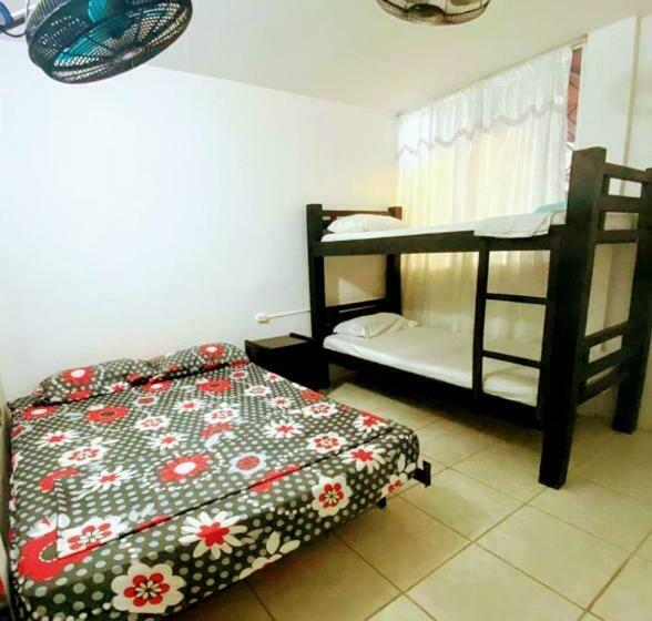 הכלכלה חדר לארבעה עם מקלחת משותפת, Oasis De Tolú