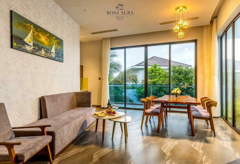 ویلای 2 خوابه با چشمانداز باغ, Rosa Alba Resort & Villas Tuy Hoa