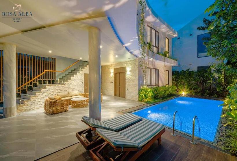 ویلای 2 خوابه با چشمانداز باغ, Rosa Alba Resort & Villas Tuy Hoa