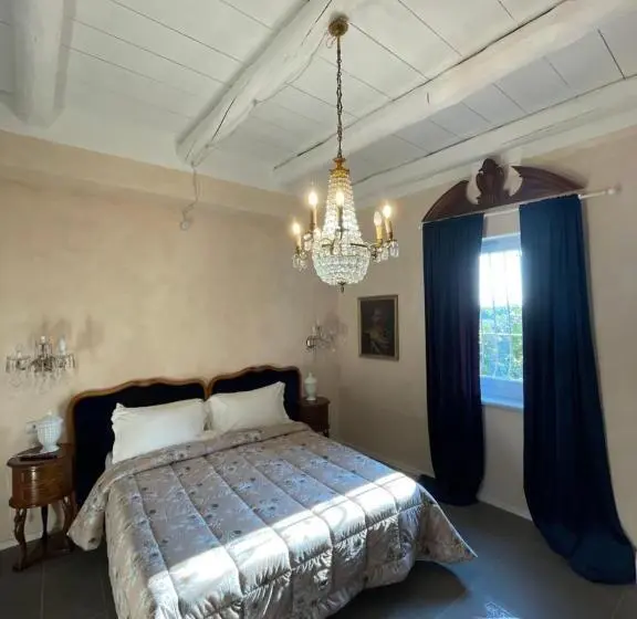 キングサイズベッドのスタンダードルーム, Antica Villa Cuneo Guest House B&b E Non Un Hotel A Cuneo