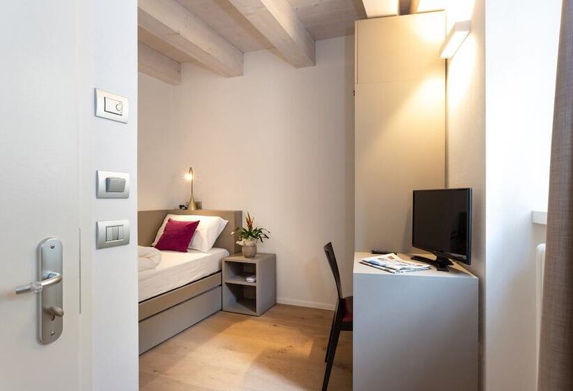 Pokój Standard Jednoosobowy, Locanda Le Due Travi