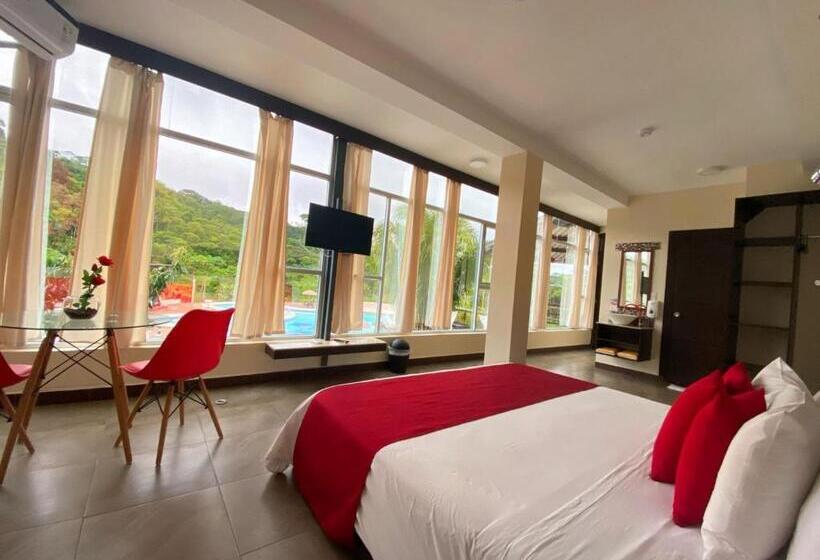 스탠다드 룸 킹사이즈 침대, Ecopark Hosteria Puyo