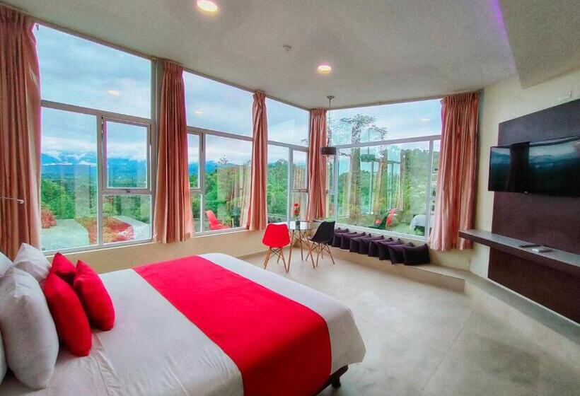 스탠다드 룸 킹사이즈 침대, Ecopark Hosteria Puyo