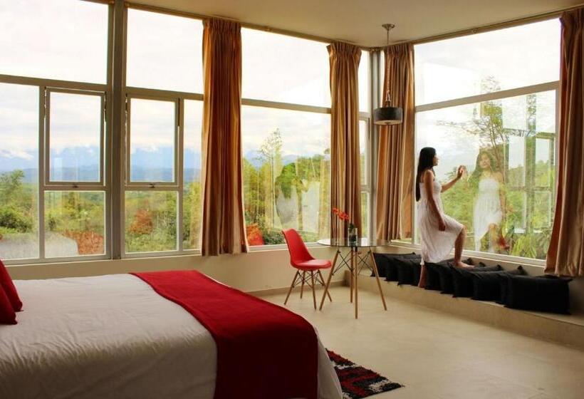 스탠다드 룸 킹사이즈 침대, Ecopark Hosteria Puyo