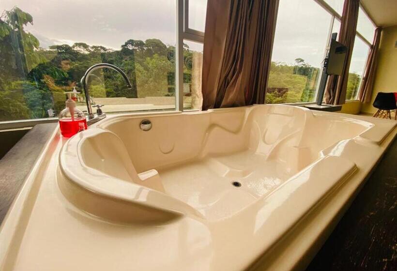 스탠다드 룸 킹사이즈 침대, Ecopark Hosteria Puyo