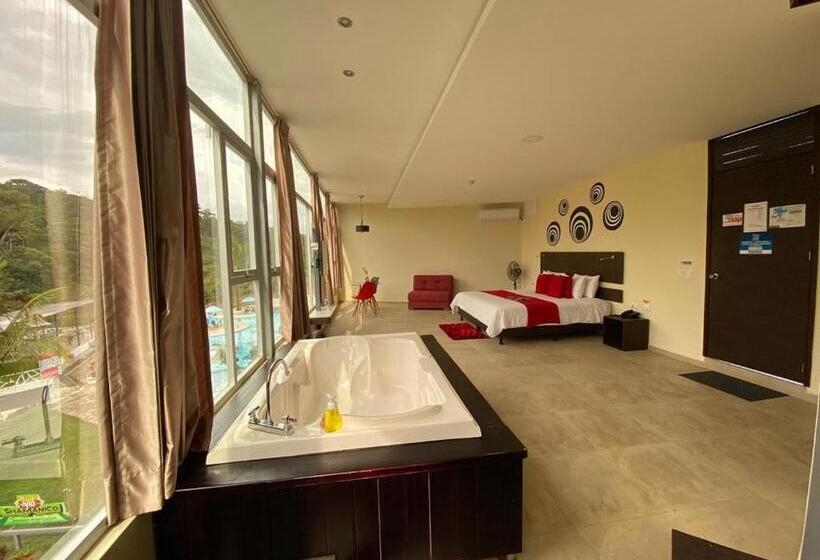 스탠다드 룸 킹사이즈 침대, Ecopark Hosteria Puyo