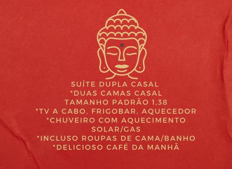 سوییت خانوادگی, Pousada Jardim Do Buda   Café E Piscina