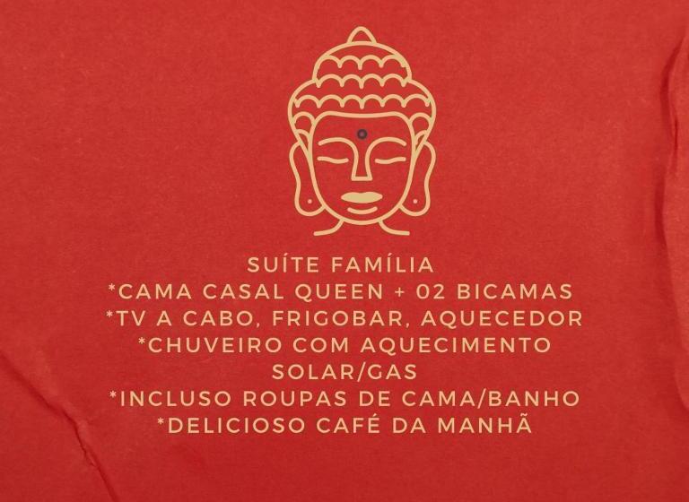 اتاق استاندارد با بالکن, Pousada Jardim Do Buda   Café E Piscina