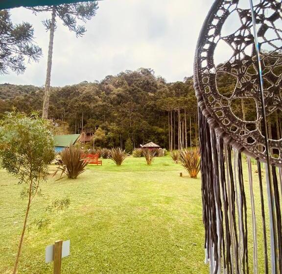 샬레, Pousada Jardim Do Buda   Café E Piscina