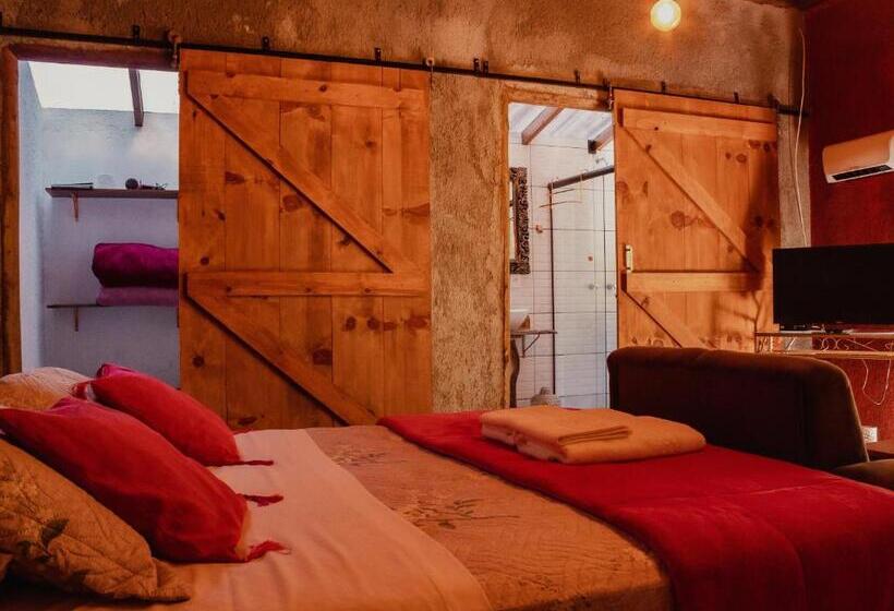 اتاق استاندارد با چشمانداز کوهستان, Pousada Jardim Do Buda   Café E Piscina