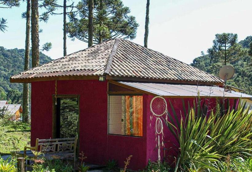 اتاق استاندارد با چشمانداز کوهستان, Pousada Jardim Do Buda   Café E Piscina