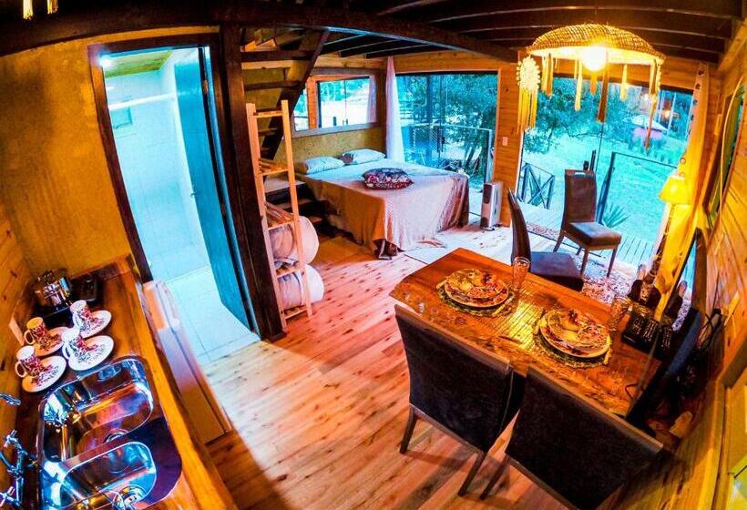 خانه 1 خوابه, Pousada Jardim Do Buda   Café E Piscina