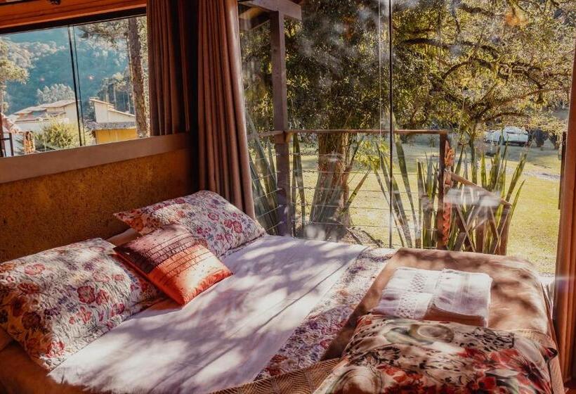 خانه 1 خوابه, Pousada Jardim Do Buda   Café E Piscina