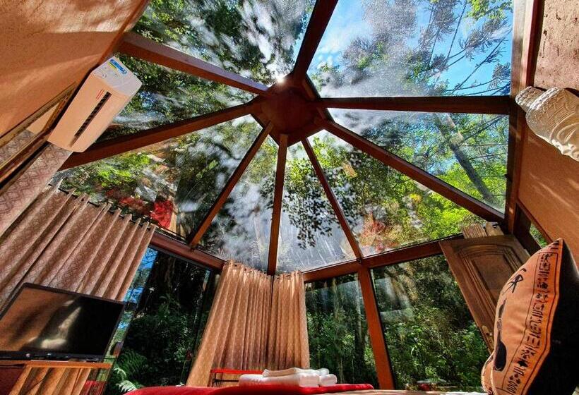 کلبه ییلاقی سوپریور یک خوابه, Pousada Jardim Do Buda   Café E Piscina